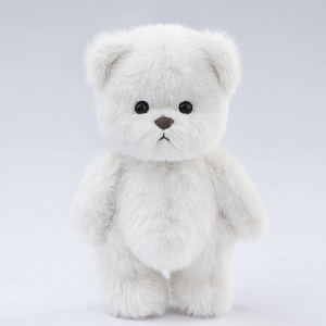 Медведь Lina TeddyTales длинношерстный, M, крем-брюле, 20 см